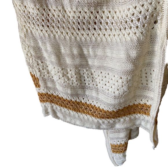 Chico’s Mixed-Stitch Crochet Cardigan | Size 2 | US Size Large 12 - Picture 6 of 13